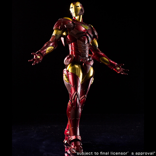 Illustration for article titled An Even Better Look At Sentinel's Gorgeous Extremis Iron Man